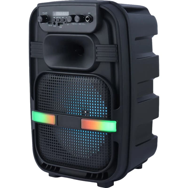 اسپیکر بلوتوثی ABS-8103 + میکروفون و ریموت کنترل — تصویر ۲