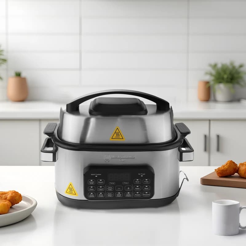 سرخ کن بدون روغن وسترن هاوس مدل WAF-7800 — تصویر ۱۱