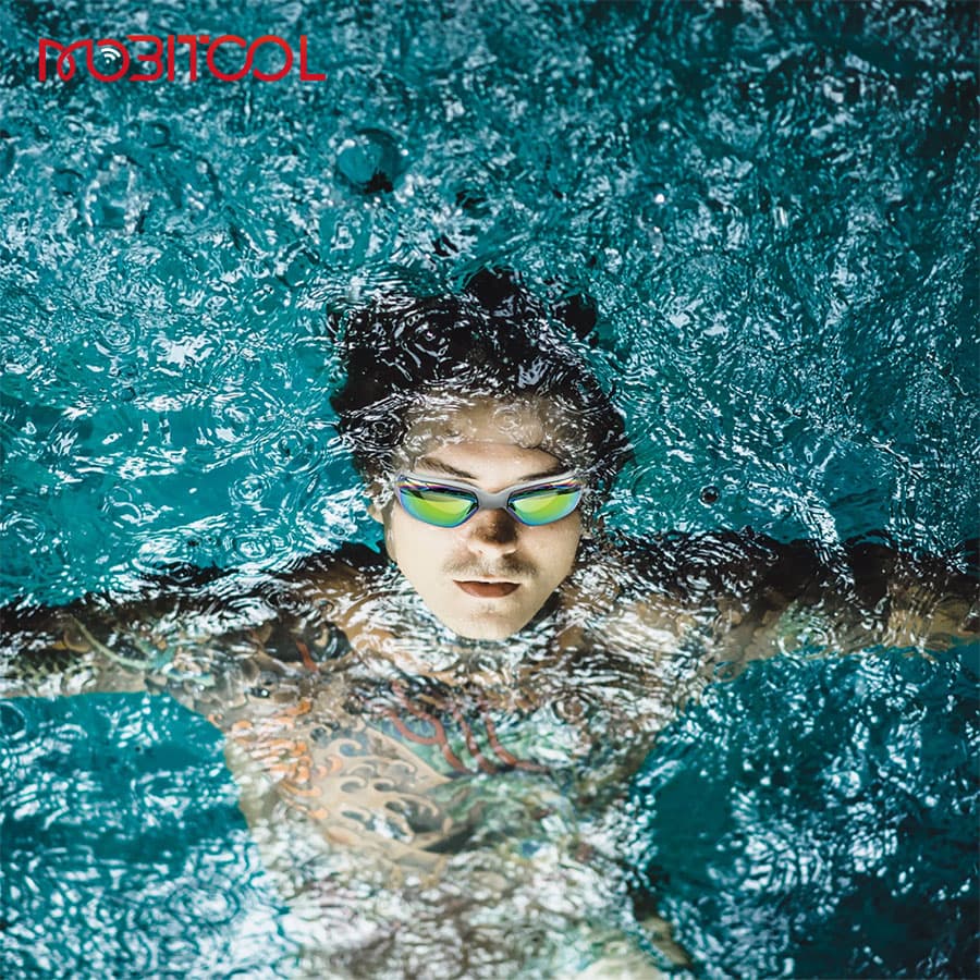 عینک شنا ضدآب گرین لاین Green Lion AquaVision Pro Waterproof Swimming Goggles — تصویر ۷
