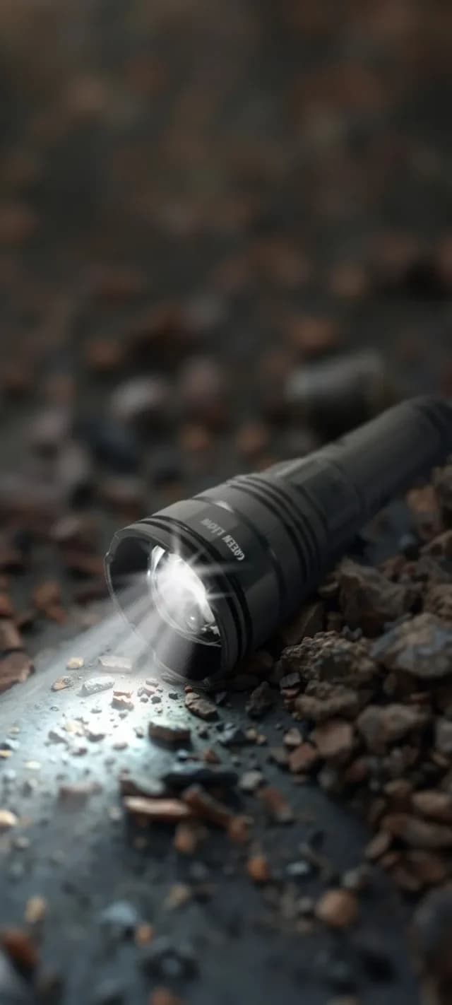 چراغ قوه شارژی گرین لاین Green Lion Hyper Ray LED Torch — تصویر ۱۲