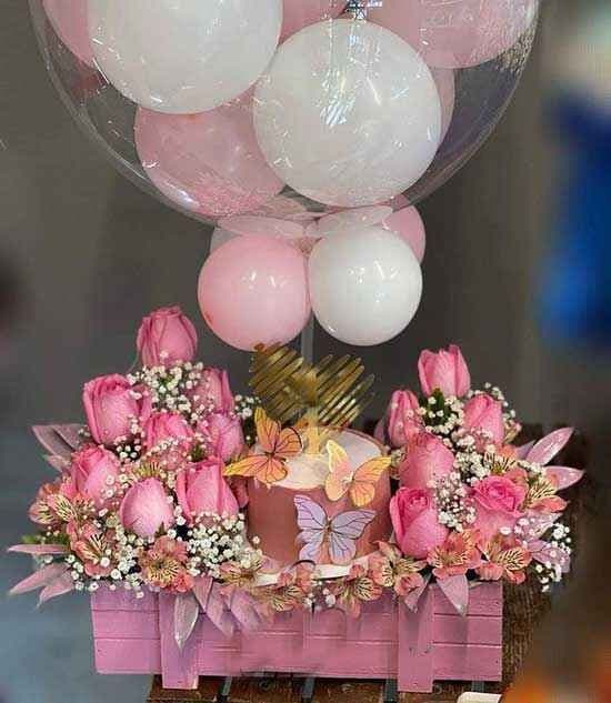 باکس گل و کیک و کادو 3029 — تصویر ۲