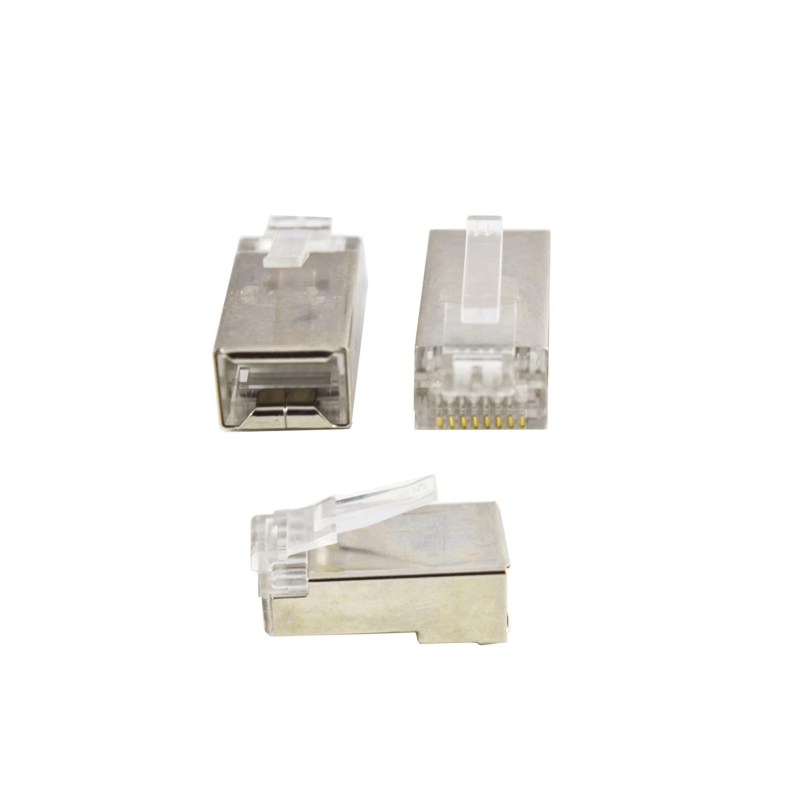 سوکت شبکه CAT6 فلزی مدل OPEN END کد 9045