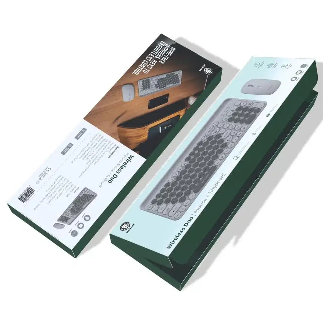 کیبورد و موس بیسیم گرین لاین Green Lion Wireless Duo Mouse + Keyboard — تصویر ۹