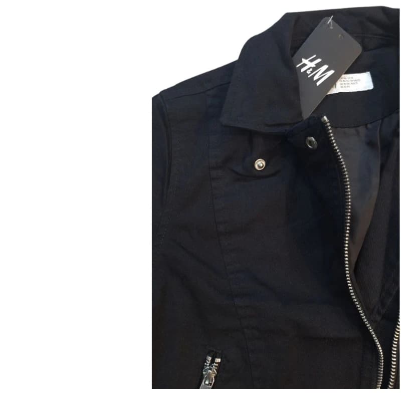 کراپ کت بچگانه H&M رنگ مشکی — تصویر ۱۱