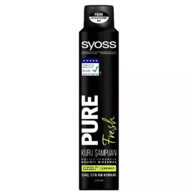 اسپری شامپو خشک سایوس مدل Pure Fresh حجم 200 میل — تصویر ۲