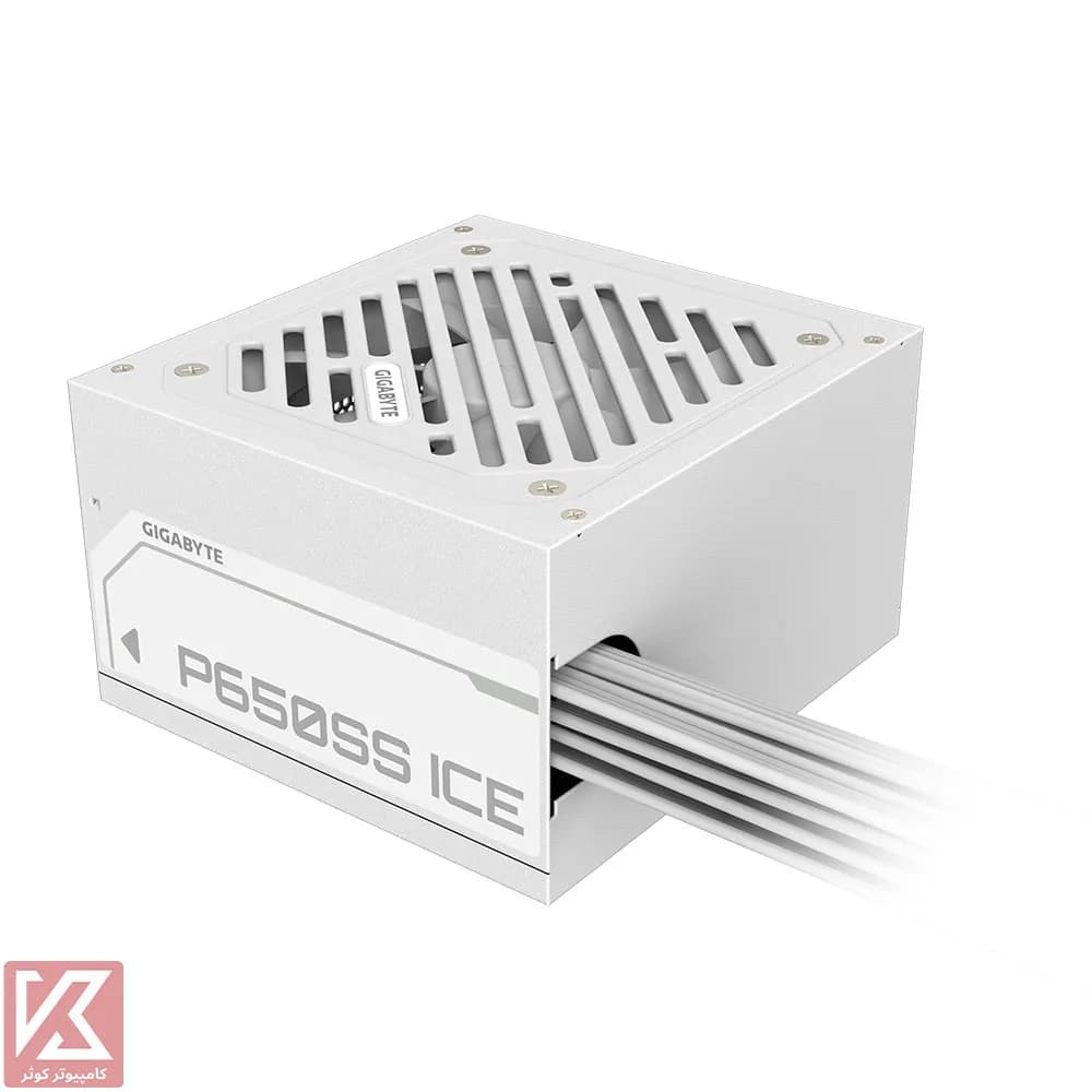 پاور سفید گیگابایت 650 وات مدل P650SS ICE — تصویر ۵