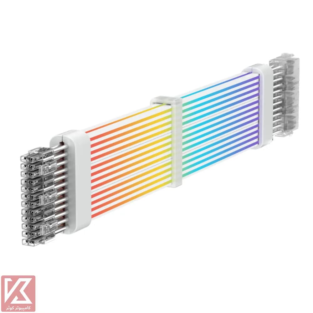 کابل اسلیو گیم مکس VGA 3x8pin-W WHITE — تصویر ۵
