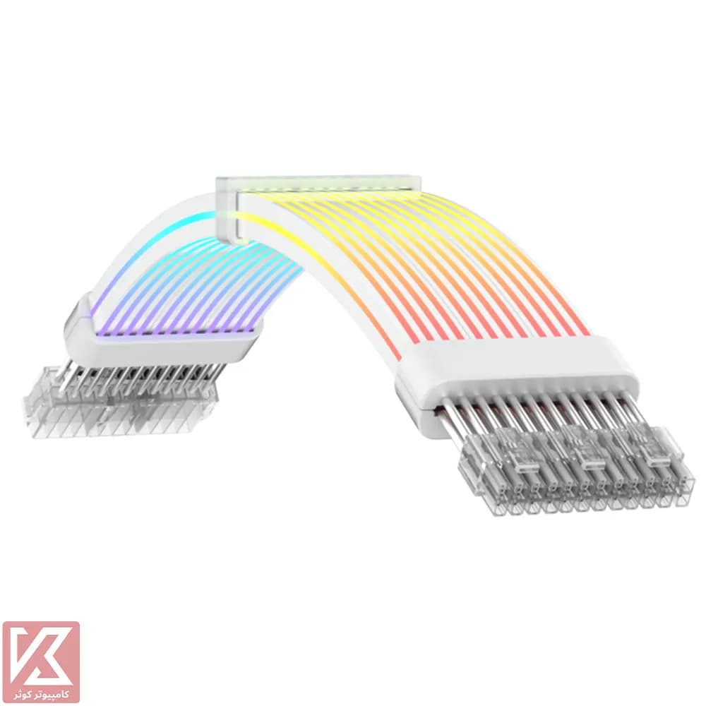 کابل اسلیو گیم مکس VGA 3x8pin-W WHITE — تصویر ۶