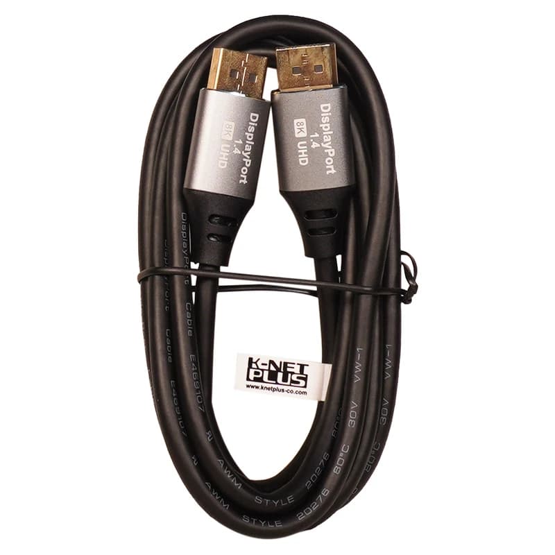 کابل Displayport 1.4 کی نت پلاس مدل KP-CDP1418 طول 1.8 متر کد 9185