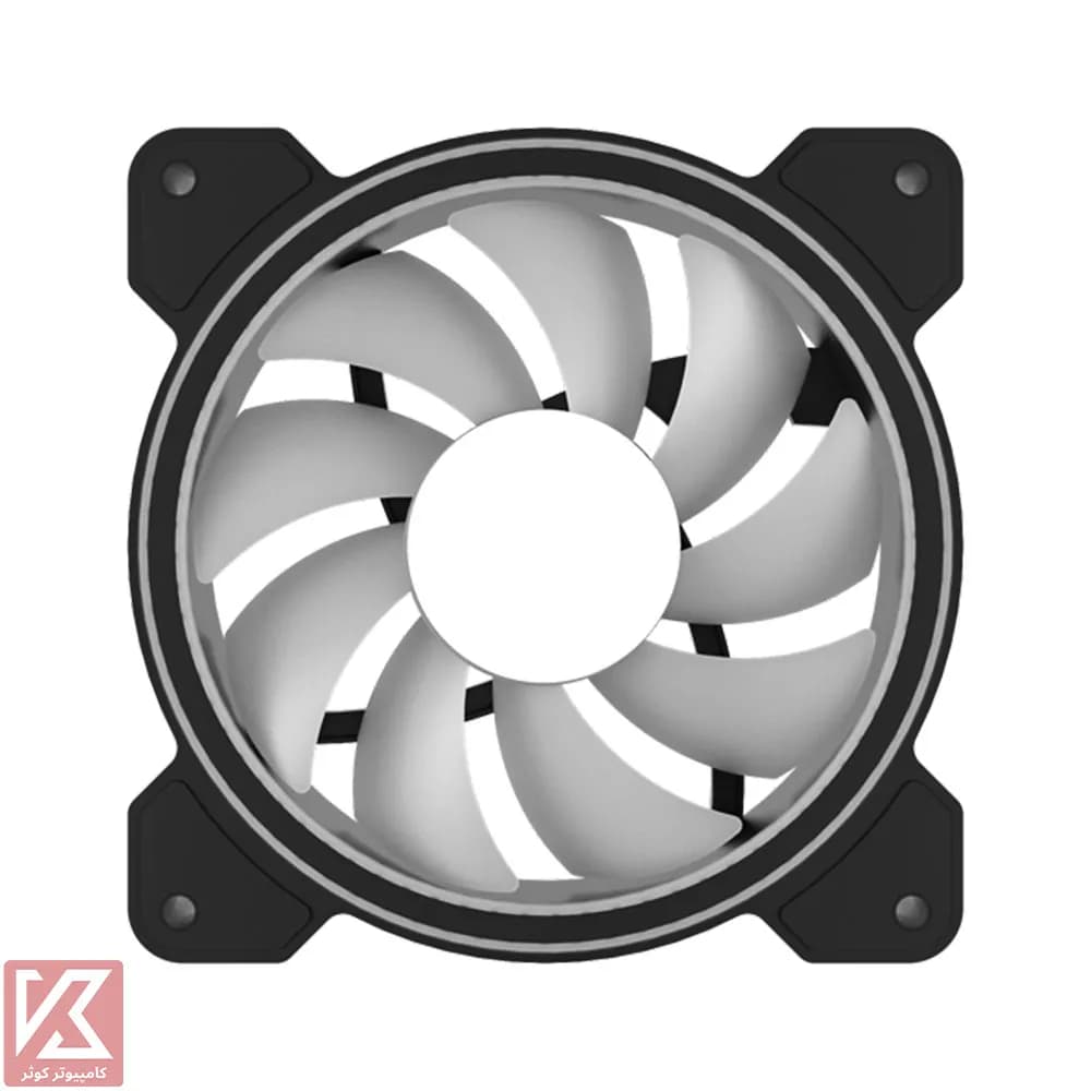فن کیس لاجی کی مدل F122B ARGB — تصویر ۸