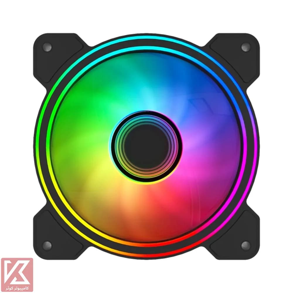 فن کیس لاجی کی مدل F122B ARGB — تصویر ۶