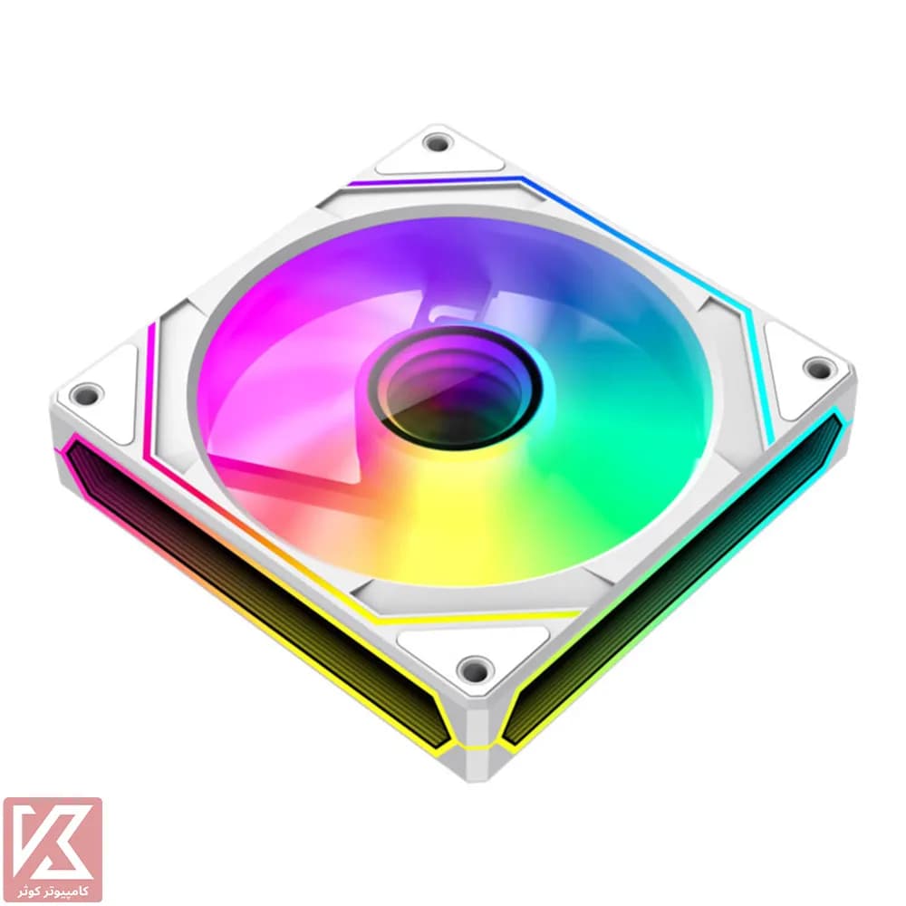 فن کیس گیم مکس مدل FN12A S8I-R WHITE — تصویر ۸