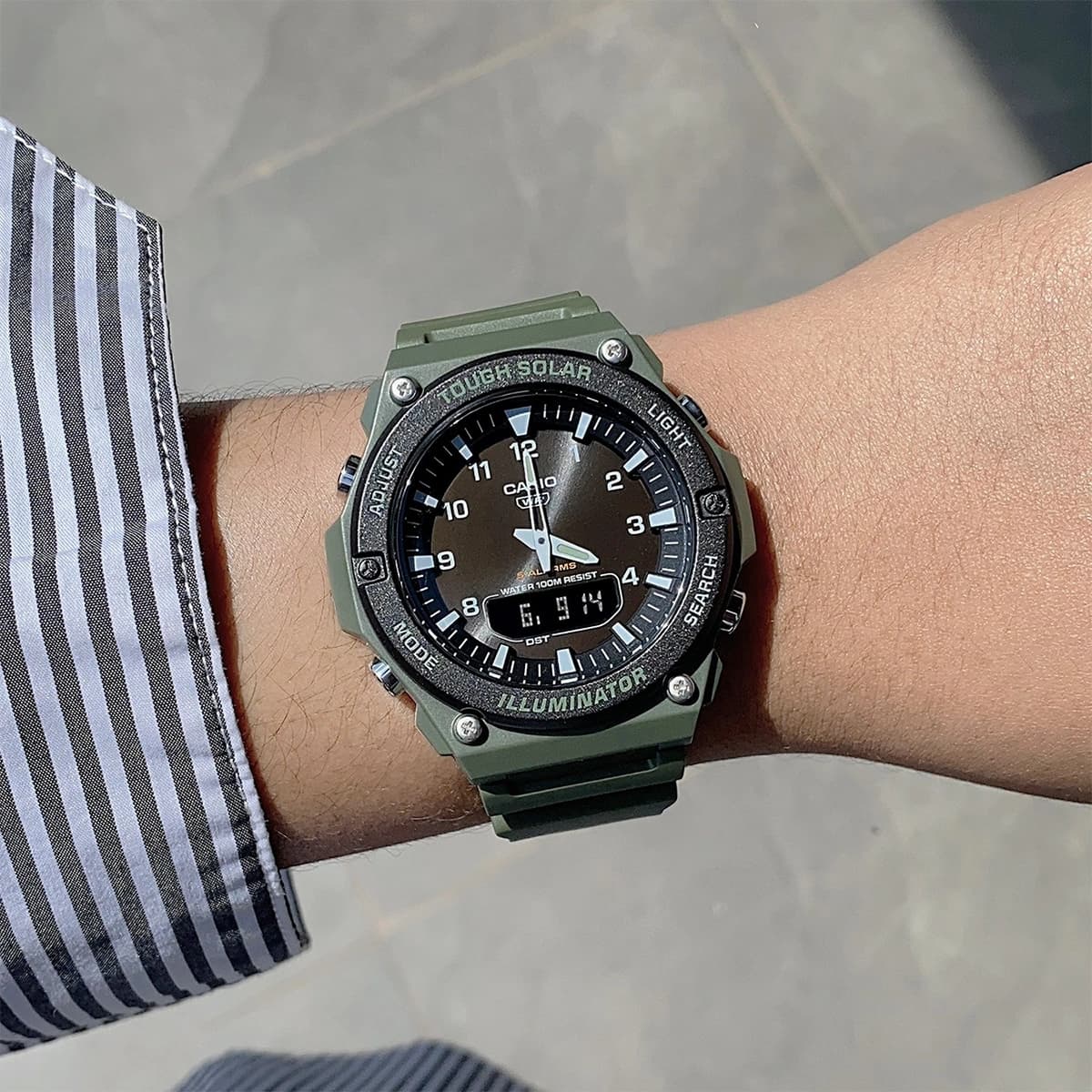 ساعت مچی مردانه کاسیو CASIO AQ-S820W-3BV — تصویر ۵
