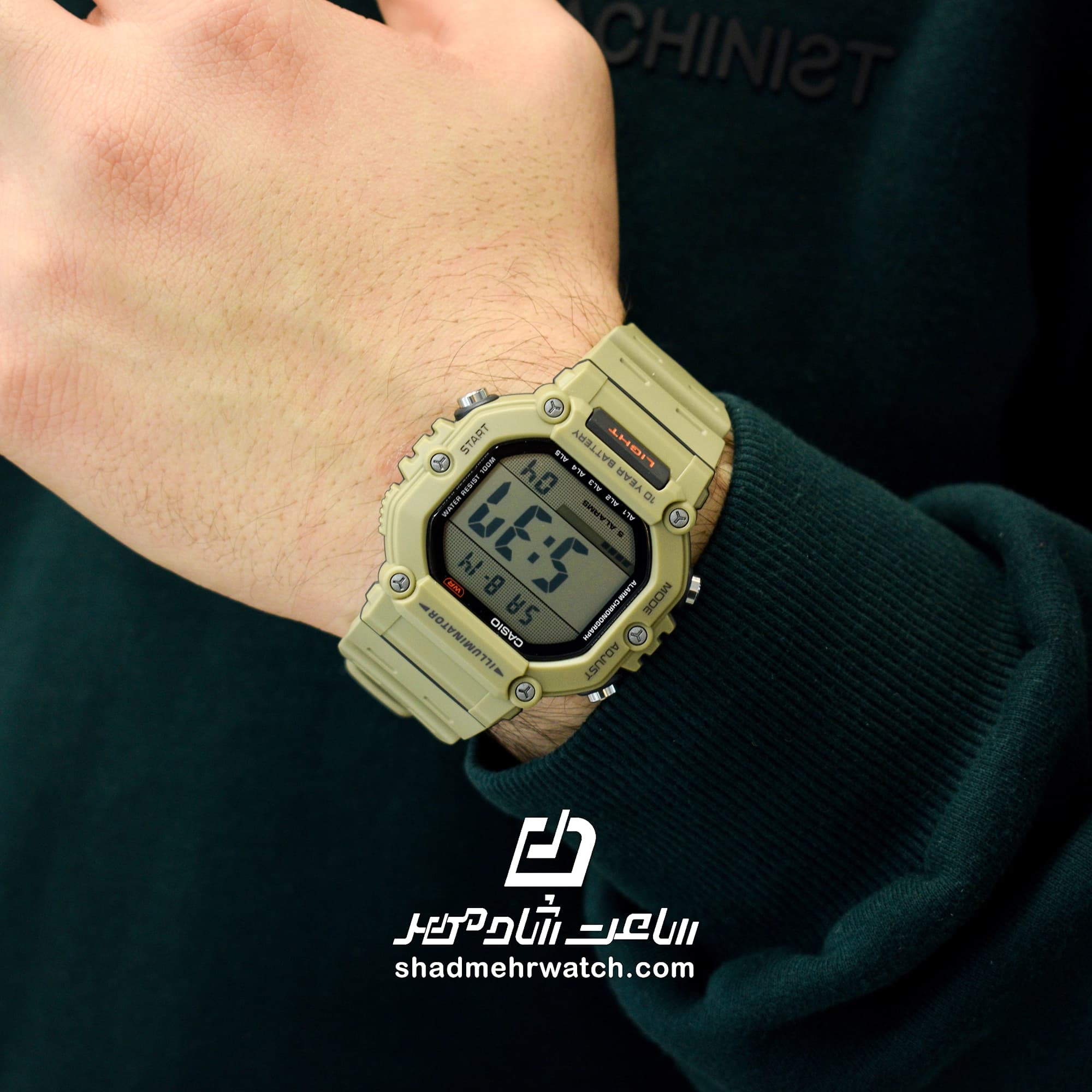 ساعت مچی مردانه کاسیو CASIO AE-1600H-5AV — تصویر ۷