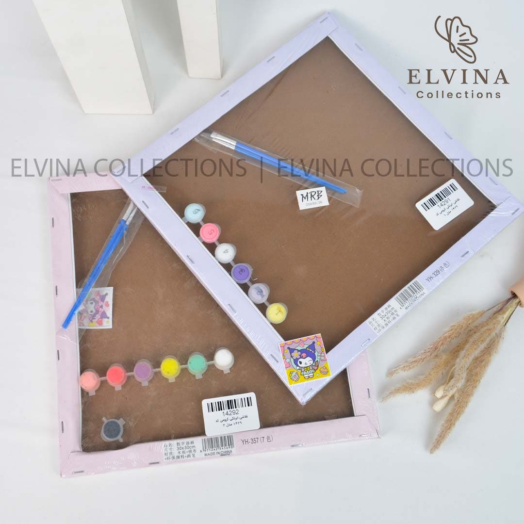 نقاشی آبرنگی کرومی سایز 30 × 30 کد 1429 — تصویر ۸