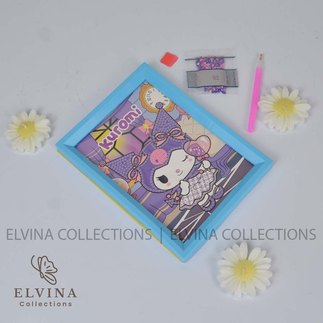 نقاشی الماسی کرومی قاب‌دار سایز 14 × 18 کد 1428 — تصویر ۶