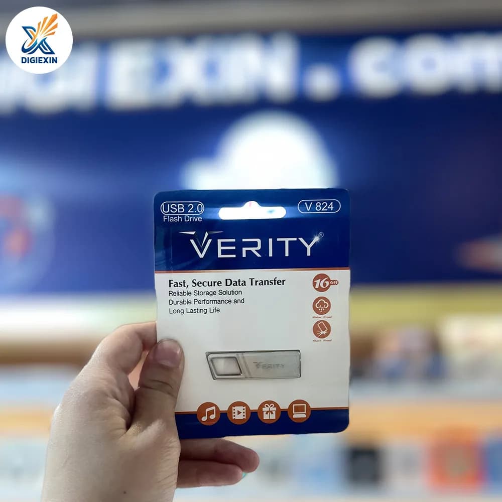 فلش مموری وریتی مدل V824 ظرفیت ۱۶ گیگابایت USB 2 کد 9326 — تصویر ۶