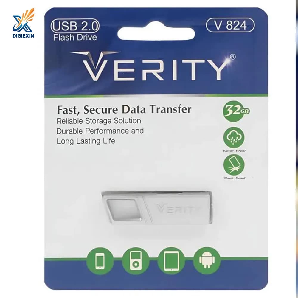 فلش مموری وریتی مدل V824 ظرفیت ۱۶ گیگابایت USB 2 کد 9326 — تصویر ۵