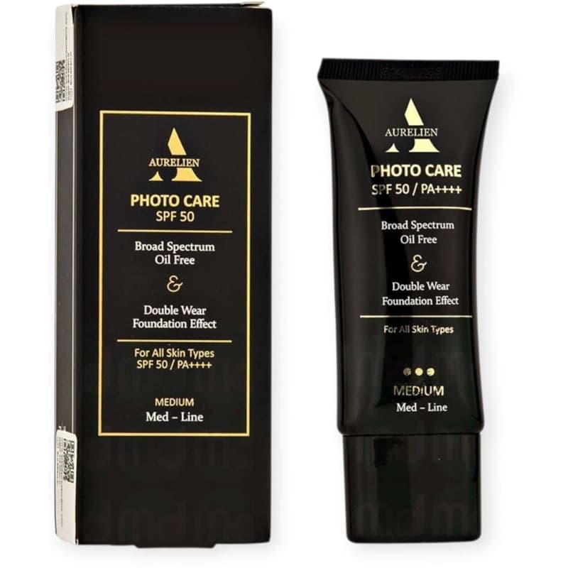 کرم ضد آفتاب اورلین رنگ طبیعی spf50 حجم 40mL