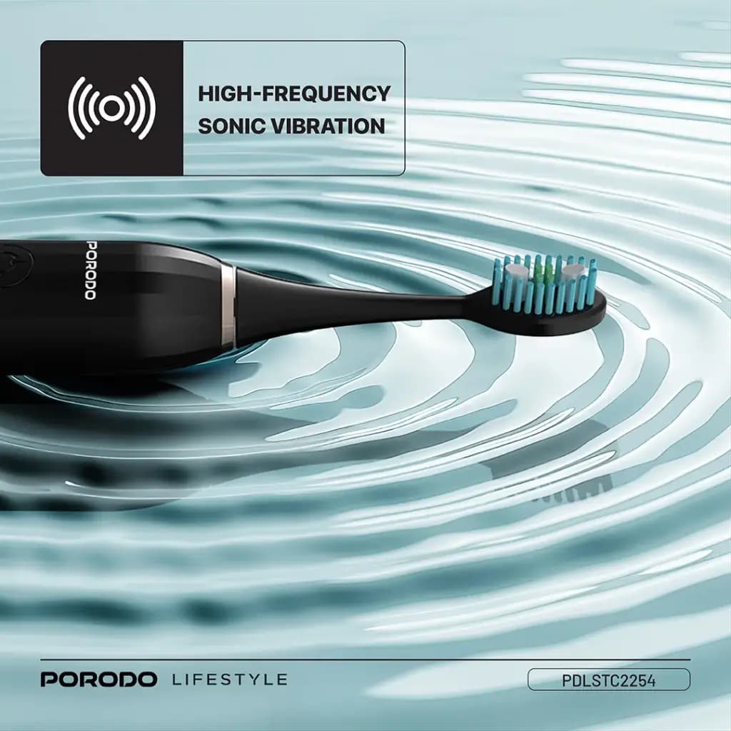 ست مسواک برقی و واترجت پرودو Porodo Ultimate Oral Care Duo Electric Toothbrush & Water Flosser Combo PDLSTC2254 — تصویر ۱۰