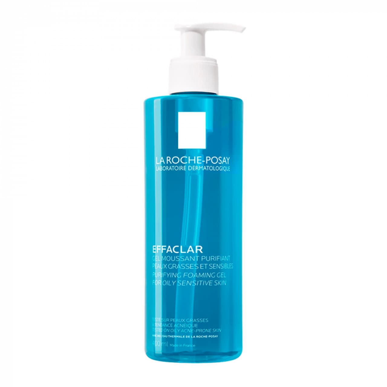 ژل شستشوی صورت پوست چرب و مستعد جوش لاروش پوزای 400 میل Effaclar Purifying Cleansing Gel