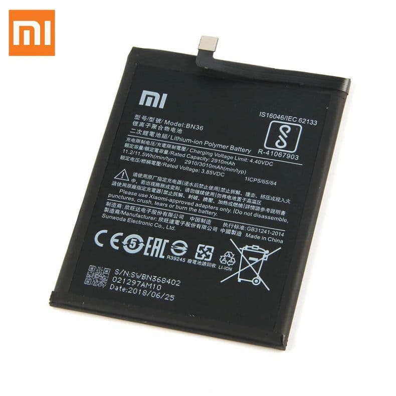 باتری اصلی شیائومی Xiaomi MI 6x