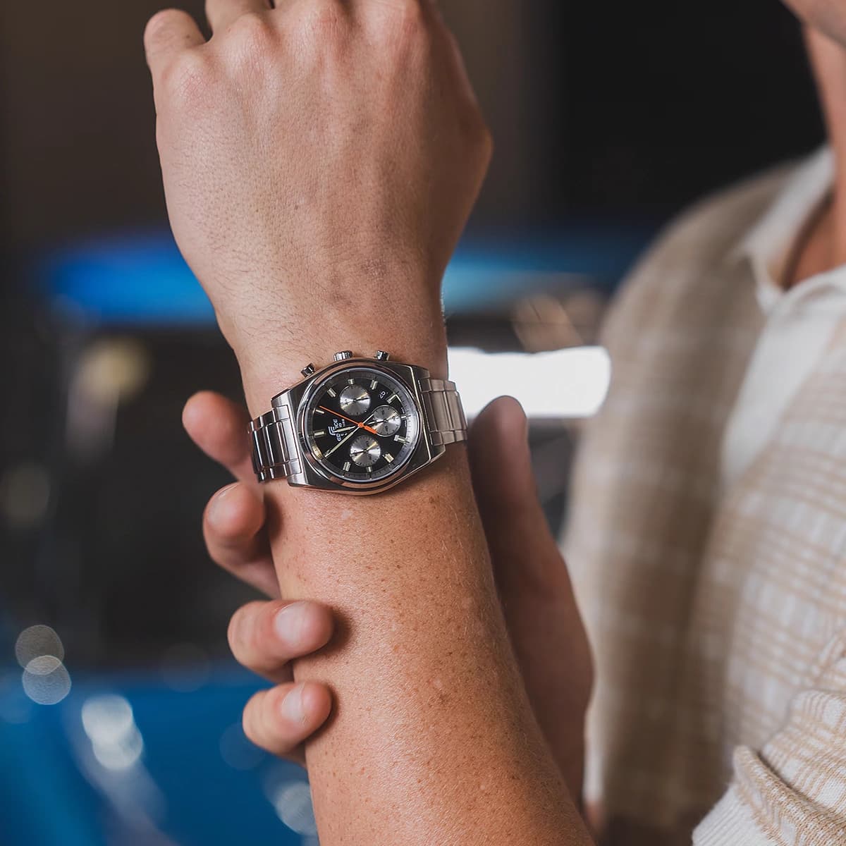 ساعت مچی مردانه کاسیو ادیفایس CASIO EDIFICE EFB-730D-1AV — تصویر ۳