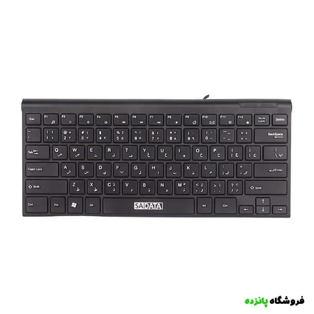 کیبورد SADATA مدل SK-202 – مشکی — تصویر ۲