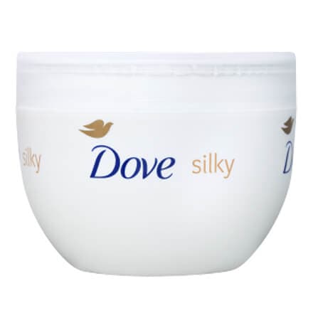 کرم مرطوب کننده دست و بدن Dove مدل Silky حجم 300 میلی — تصویر ۳