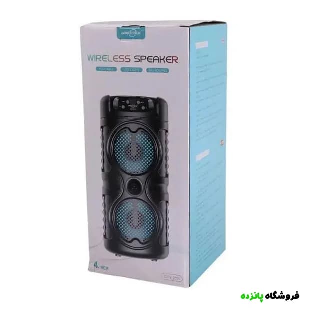 اسپیکر بلوتوثی GREATNICE مدل GTS-2152 – مشکی — تصویر ۴