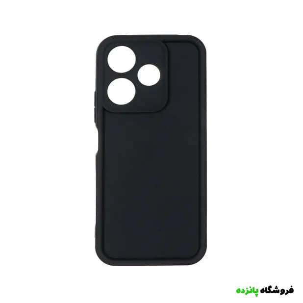 قاب Solid Case شیائومی Redmi 13 4G محافظ لنزدار – مشکی — تصویر ۲