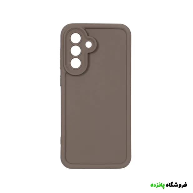 قاب Solid Case سامسونگ A56 محافظ لنزدار – قهوه ای — تصویر ۲