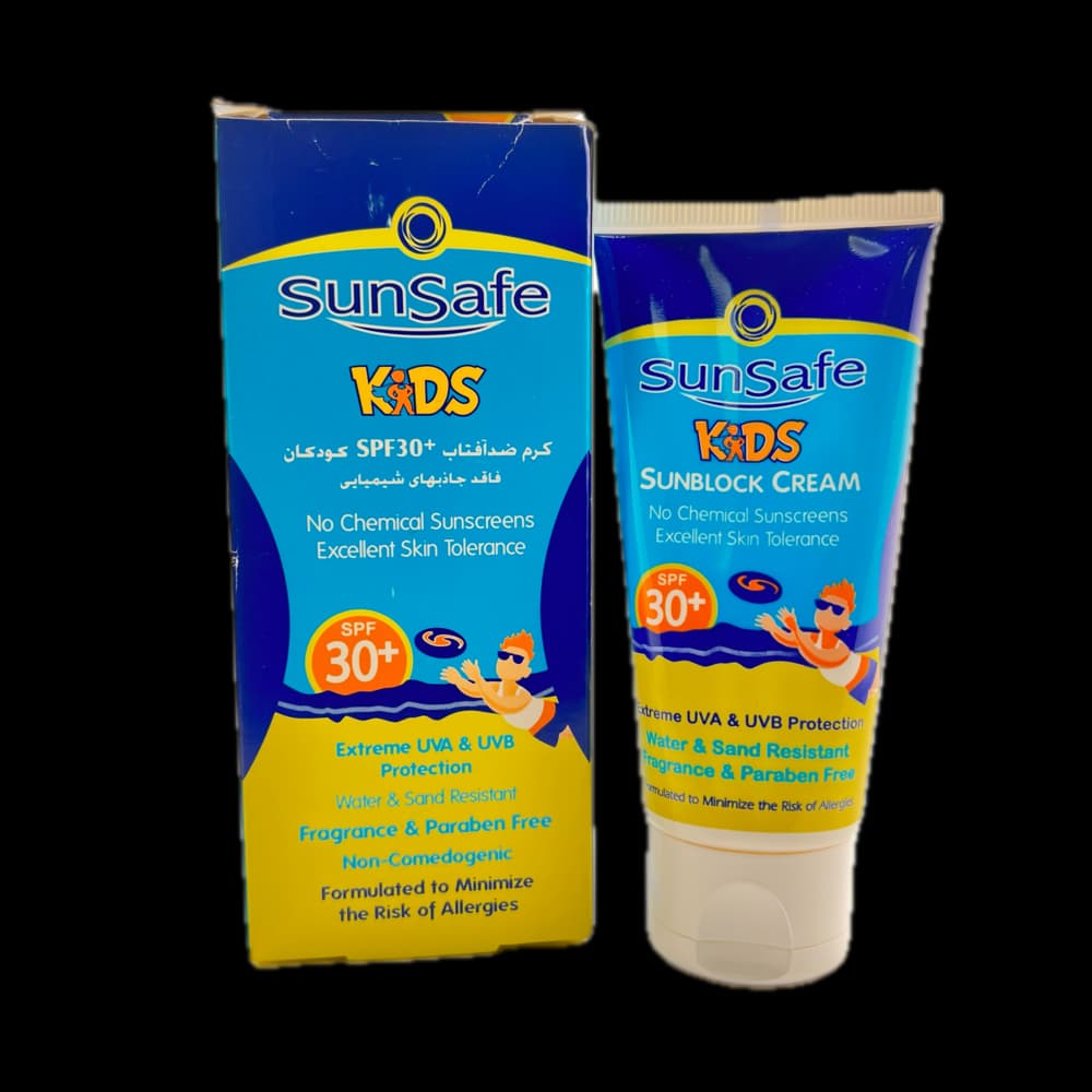 کرم ضد آفتاب کودکان SPF 30 SunSafe