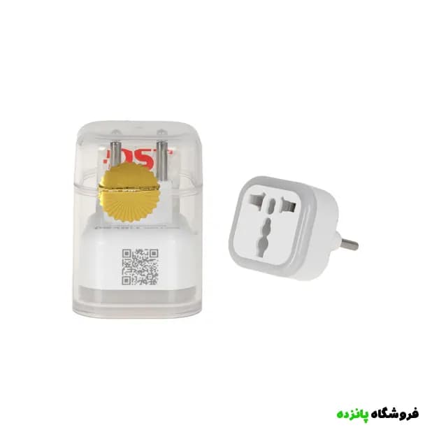 تبدیل برق 3 به 2 DST مدل D01-L – سفید — تصویر ۳