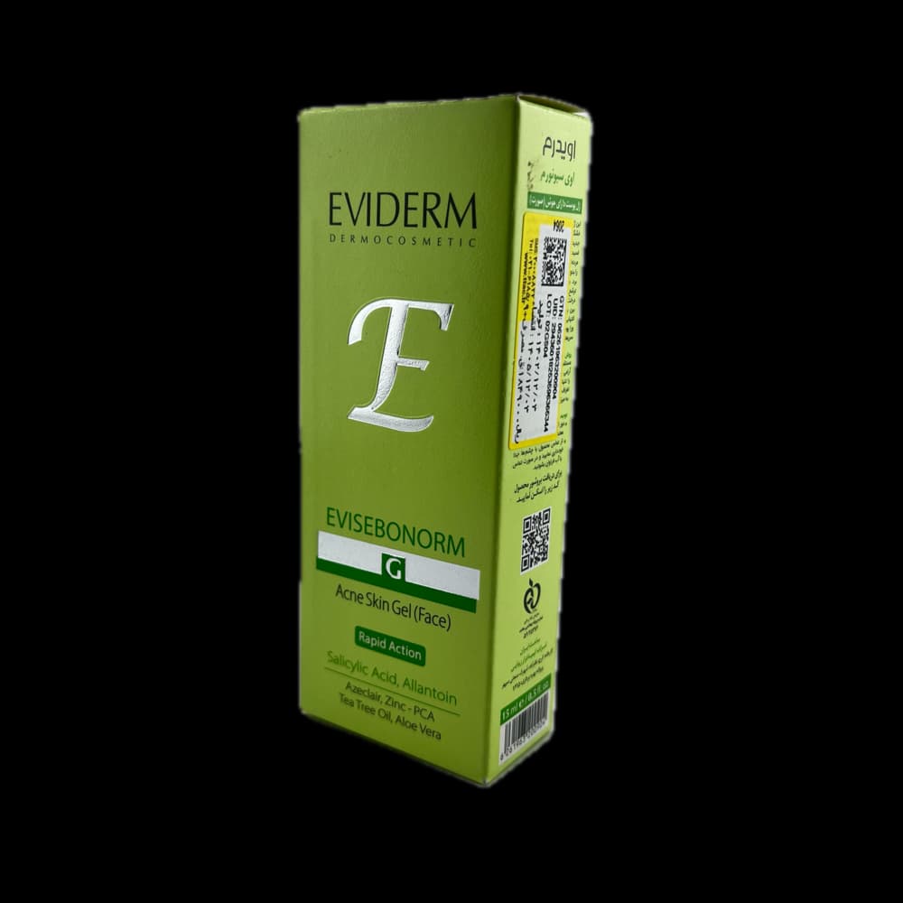 ژل پوست دارای جوش صورت اوی سیونورم EVIDERM اویدرم