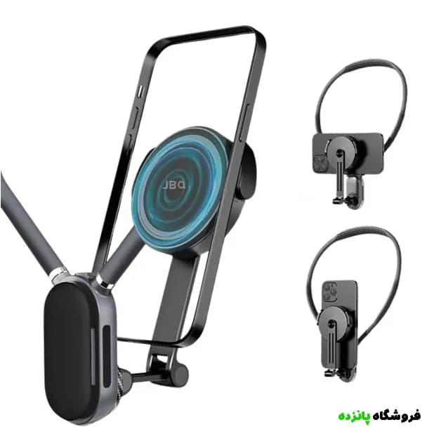 هولدر گردنی گوشی موبایل مگنتی JBQ مدل N621792 – مشکی — تصویر ۴
