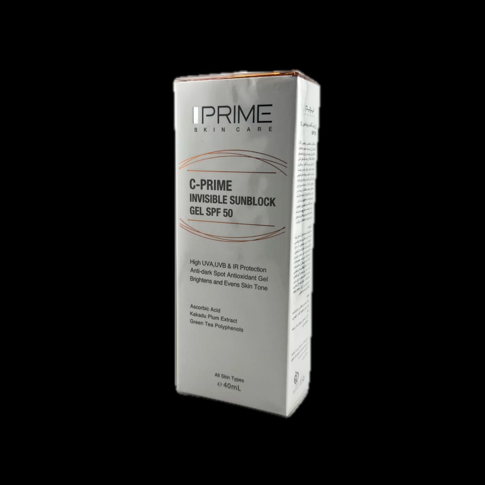 ژل ضد آفتاب ویتامین ث SPF50 prime پرایم — تصویر ۳