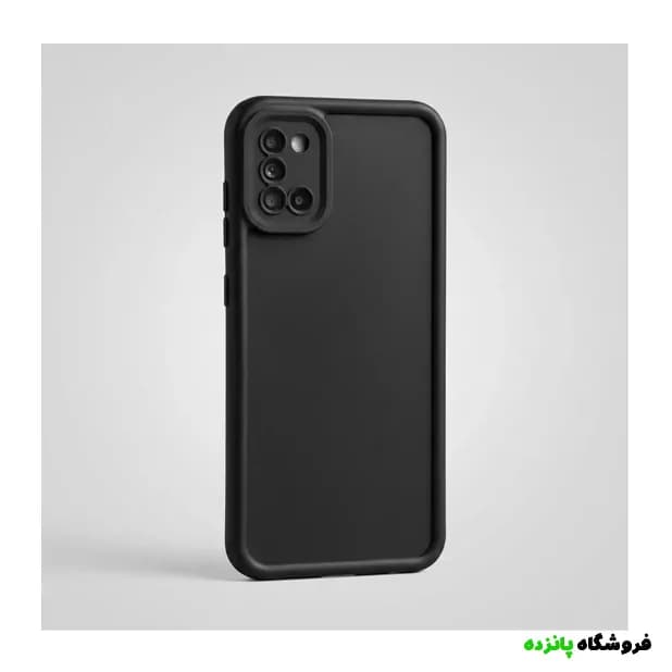قاب Solid Case سامسونگ A31 محافظ لنزدار – مشکی