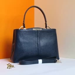 کیف زنانه چرم طبیعی گاوی دستی دوشی کد 1014/1 (ارسال رایگان) — تصویر ۳