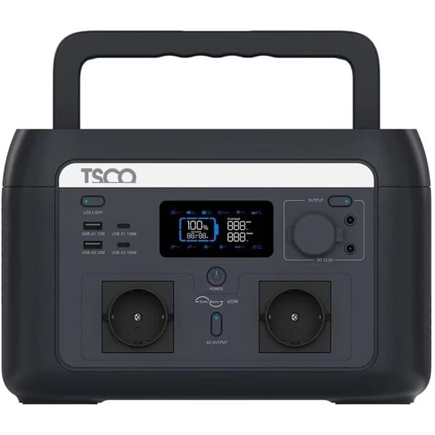 پاور استیشن 600 وات تسکو مدل TST 601 ظرفیت 160000 میلی آمپر ساعت — تصویر ۷