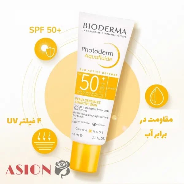 ضد آفتاب فتودرم آکوافلویید SPF50+ بایودرما — تصویر ۶