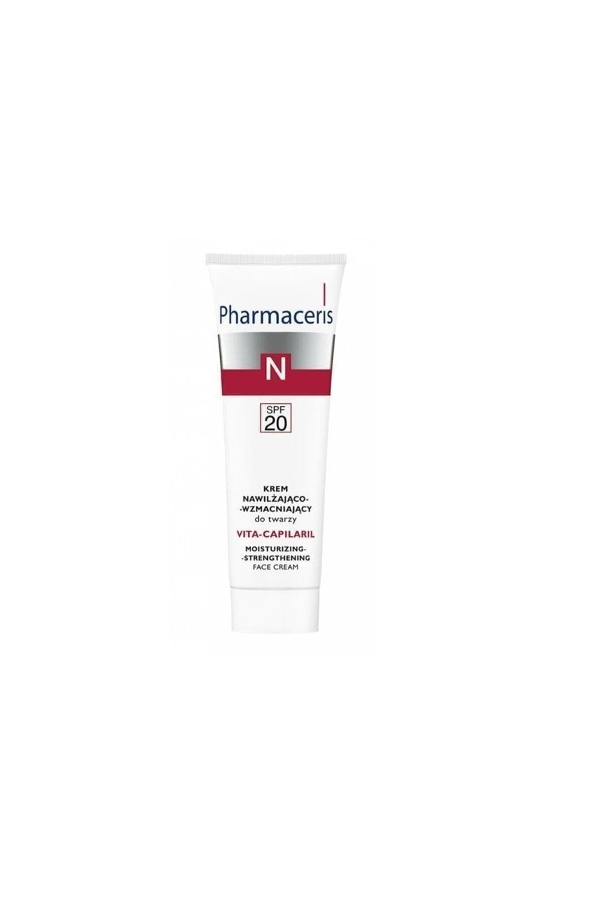 کرم صورت Pharmaceris | Moisturizing Strengthening Face Cream. اورجینال