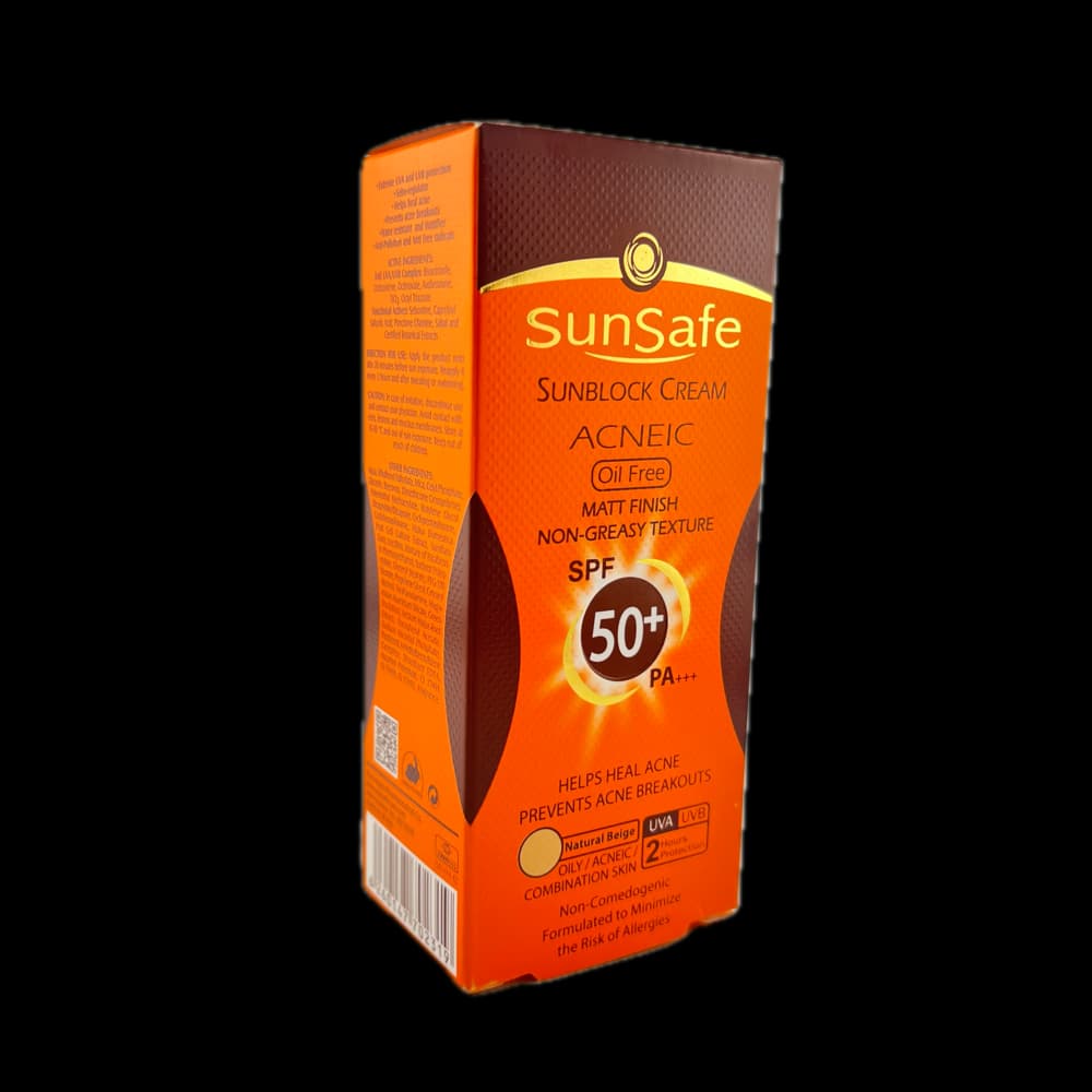 کرم ضد آفتاب فاقد چربی بژ طبیعی SunSafe — تصویر ۲
