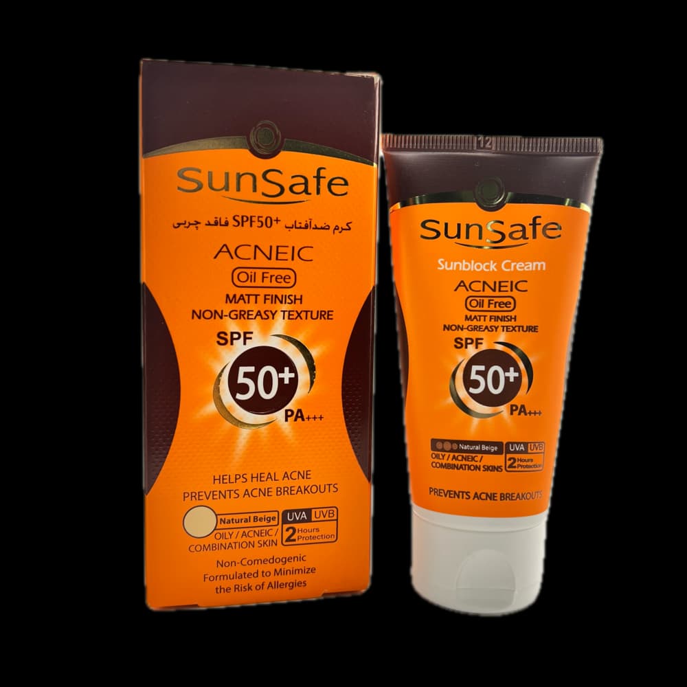کرم ضد آفتاب فاقد چربی بژ طبیعی SunSafe