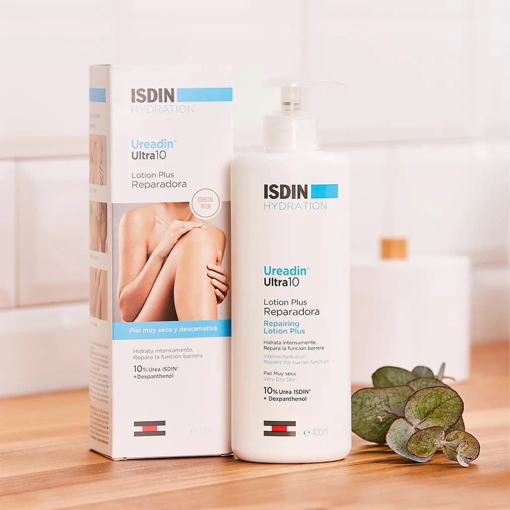 لوسیون بدن ایزدین Isdin مدل Hydration حاوی اوره حجم 1000 میل — تصویر ۷