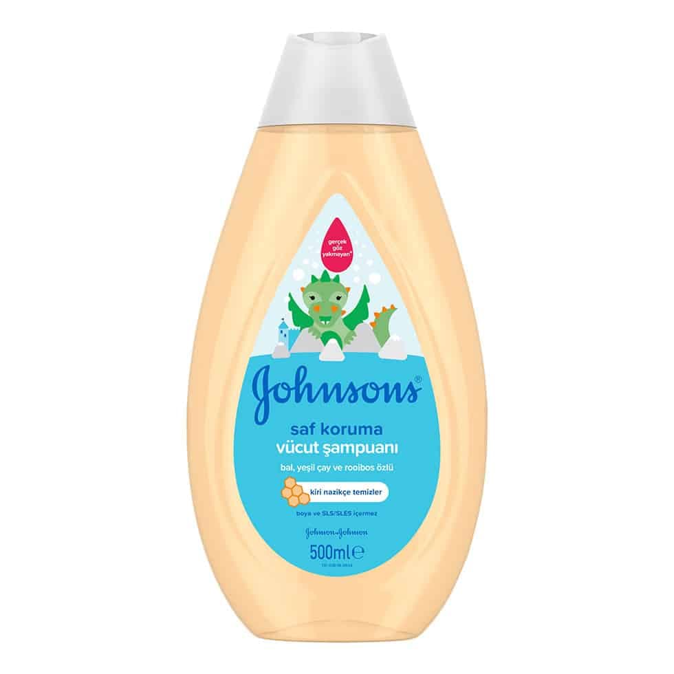 شامپو بدن بچه جانسون JOHNSON مدل Saf Koruma حجم 500 میل — تصویر ۲
