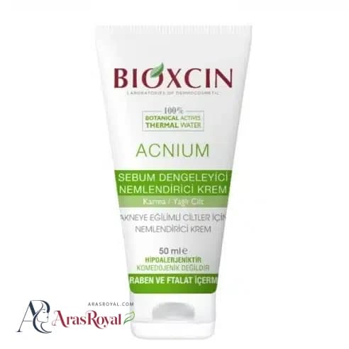 کرم آبرسان ضد جوش بیوکسین BIOXCIN پوست چرب حجم 50 میل — تصویر ۳