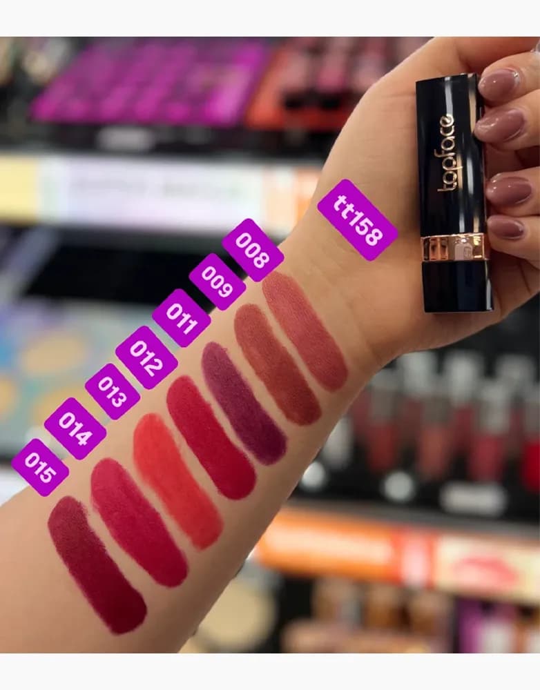 رژ لب جامد تاپ فیس مدل Instyle matte lipstick — تصویر ۶