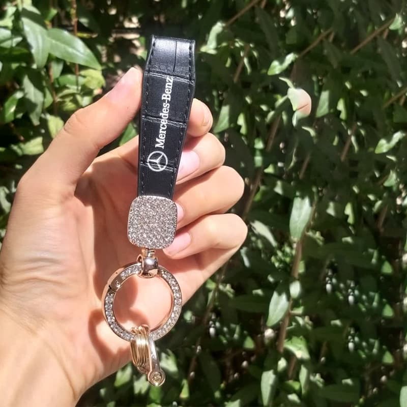 سر کلیدی نگین دار طرح مرسدس بنز کد 2279 — تصویر ۲