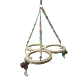 اسباب بازی پرنده تاب مدل لوستر، پت شاپ ریو — تصویر ۳